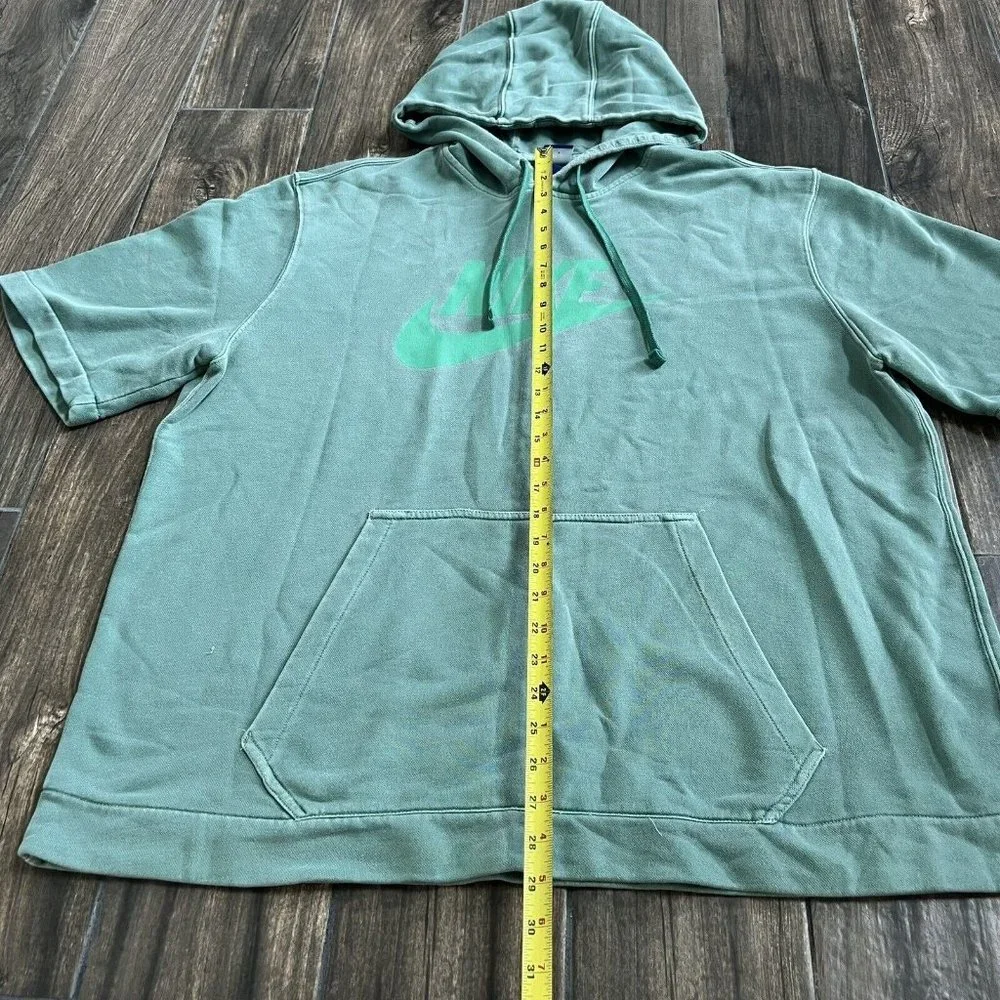 Nike Hoodie Tshirt Sweatshirt Size 2XL XXL Teal Green Blue - Picture 3 of 5